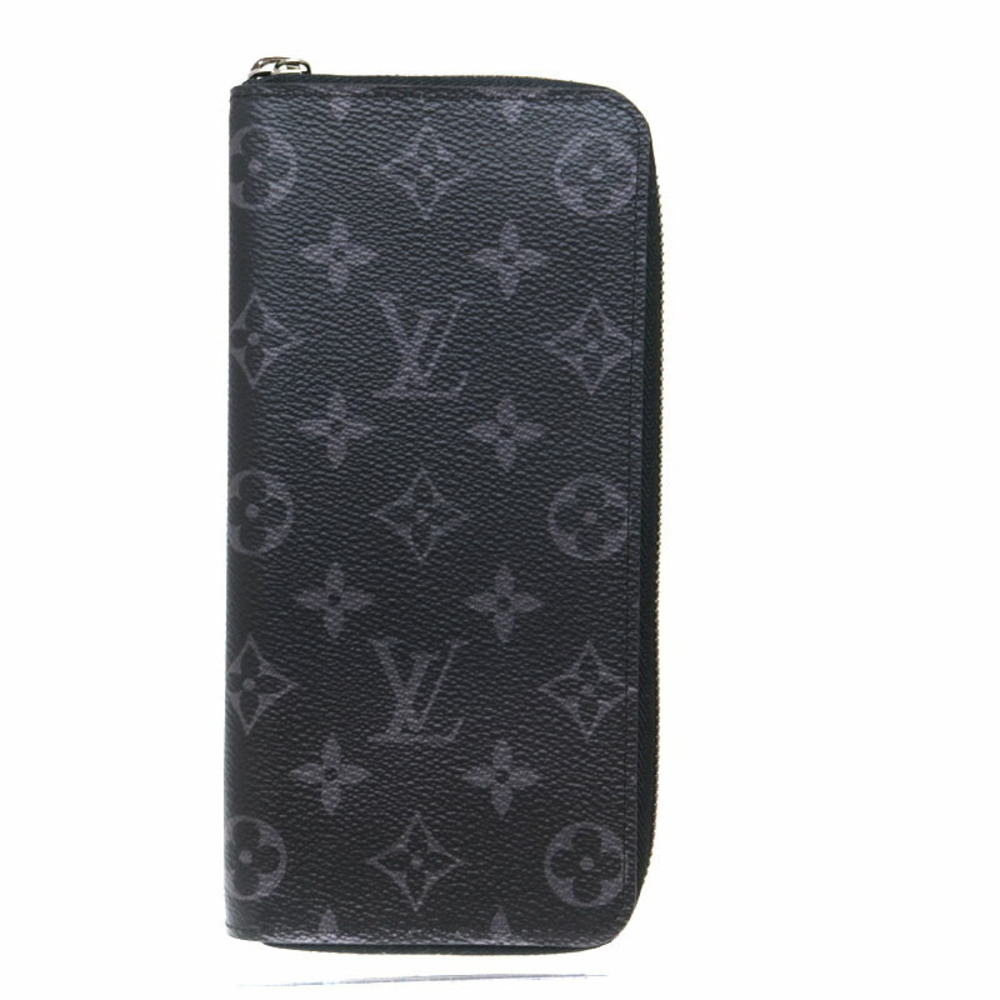 Louis Vuitton Lv Monogram Eclipse Wallet Black Ve… - image 2